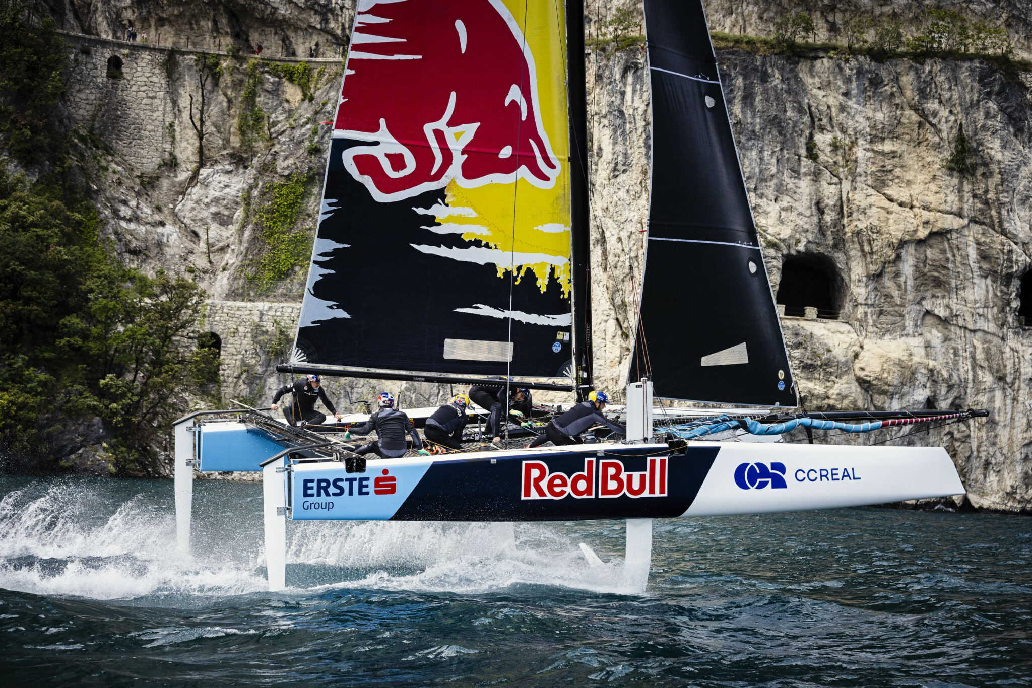 red bull sailboat racing